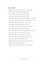 Hadst Thou but Shook Thy Head or Made Pause